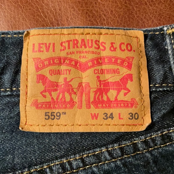 Dark Levi Jeans 559 34/30 - Picture 2 of 4